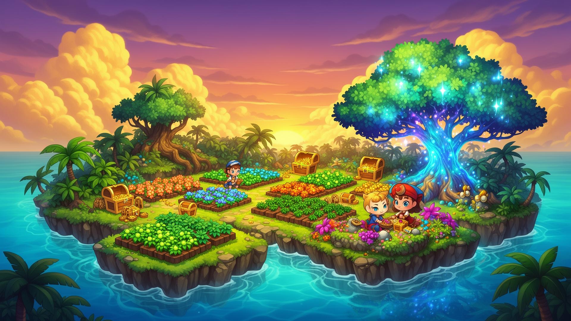 Land of Legends — fantasy island adventure farming game